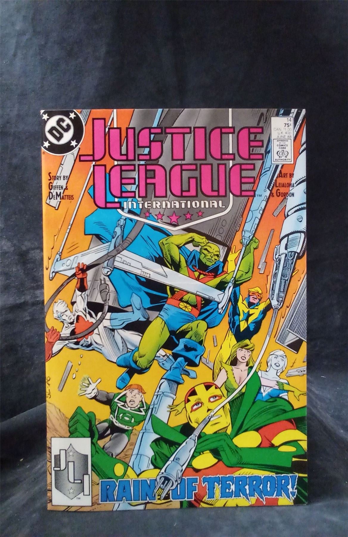 Justice League International #14 1988 DC Comics Comic Book