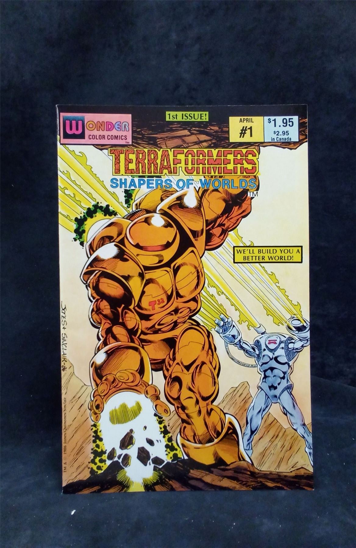 Terraformers #1 1987 Comic Book