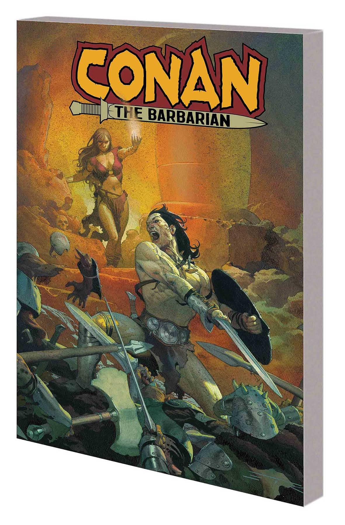 Conan The Barbarian Tp Vol 01 Life And Death of Conan Marvel Comic Book