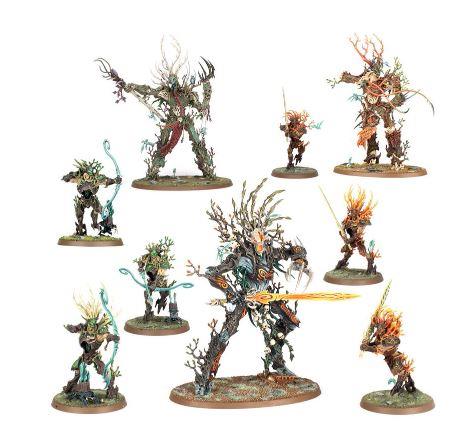 Warhammer Age of Sigmar- Battleforce: Sylvaneth: Strongroot Grove 92-32 by Games Workshop