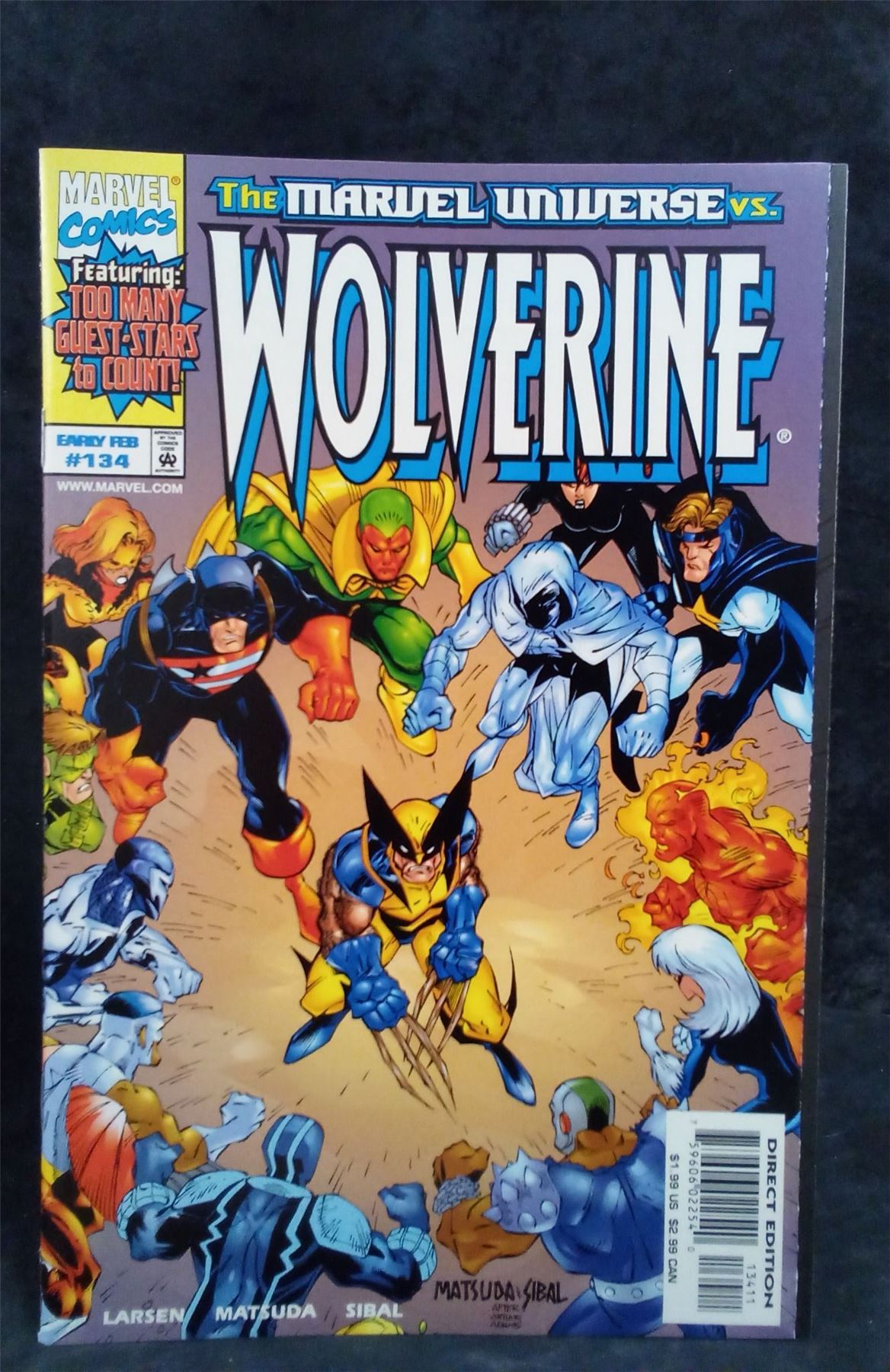 Wolverine #134 1999 Marvel Comics Comic Book