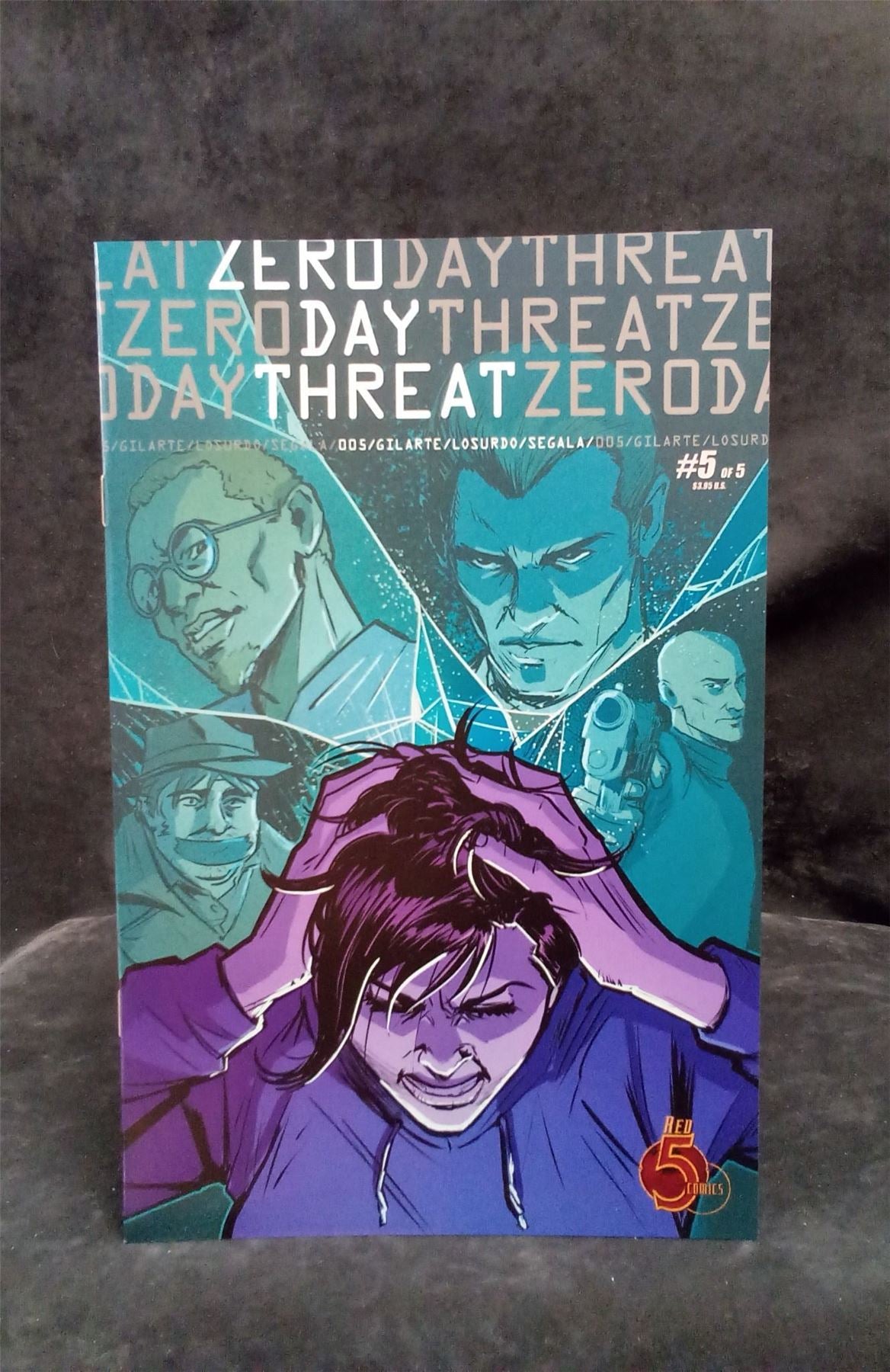 Zero Day Threat #5 red 5 comics Comic Book