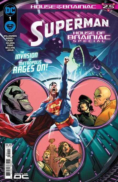 Superman House Of Brainiac Special #1 (one Shot) Cvr A Jamal Campbell (house Of Brainiac) DC Comics Comic Book