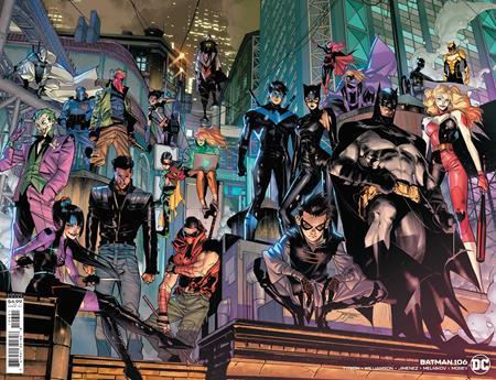 Batman #106 Cvr B Jorge Jimenez Wraparound Var DC Comics Comic Book