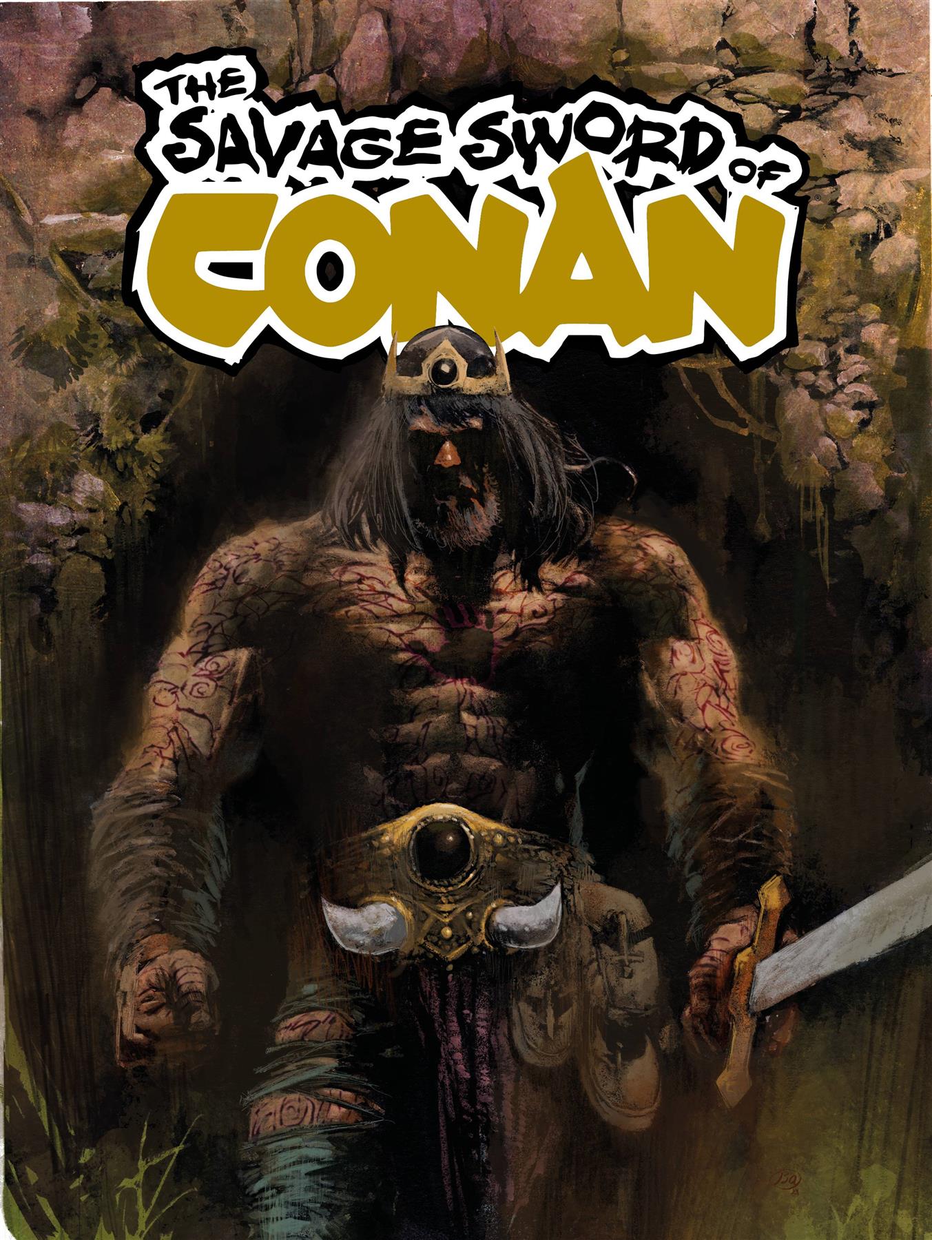 Savage Sword Of Conan #6 (of 6) Cvr A Alexander (mr) Titan Comics Comic Book