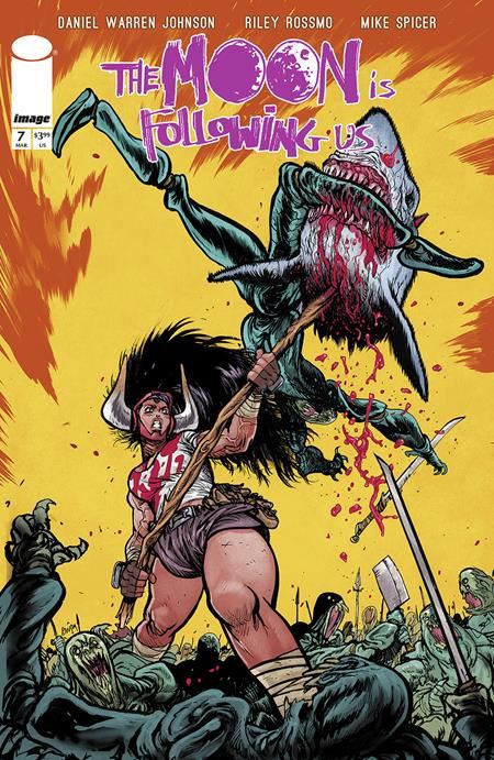 The Moon Is Following Us #7 (Of 10) Cvr B Daniel Warren Johnson & Mike Spicer Var Image Comics Comic Book