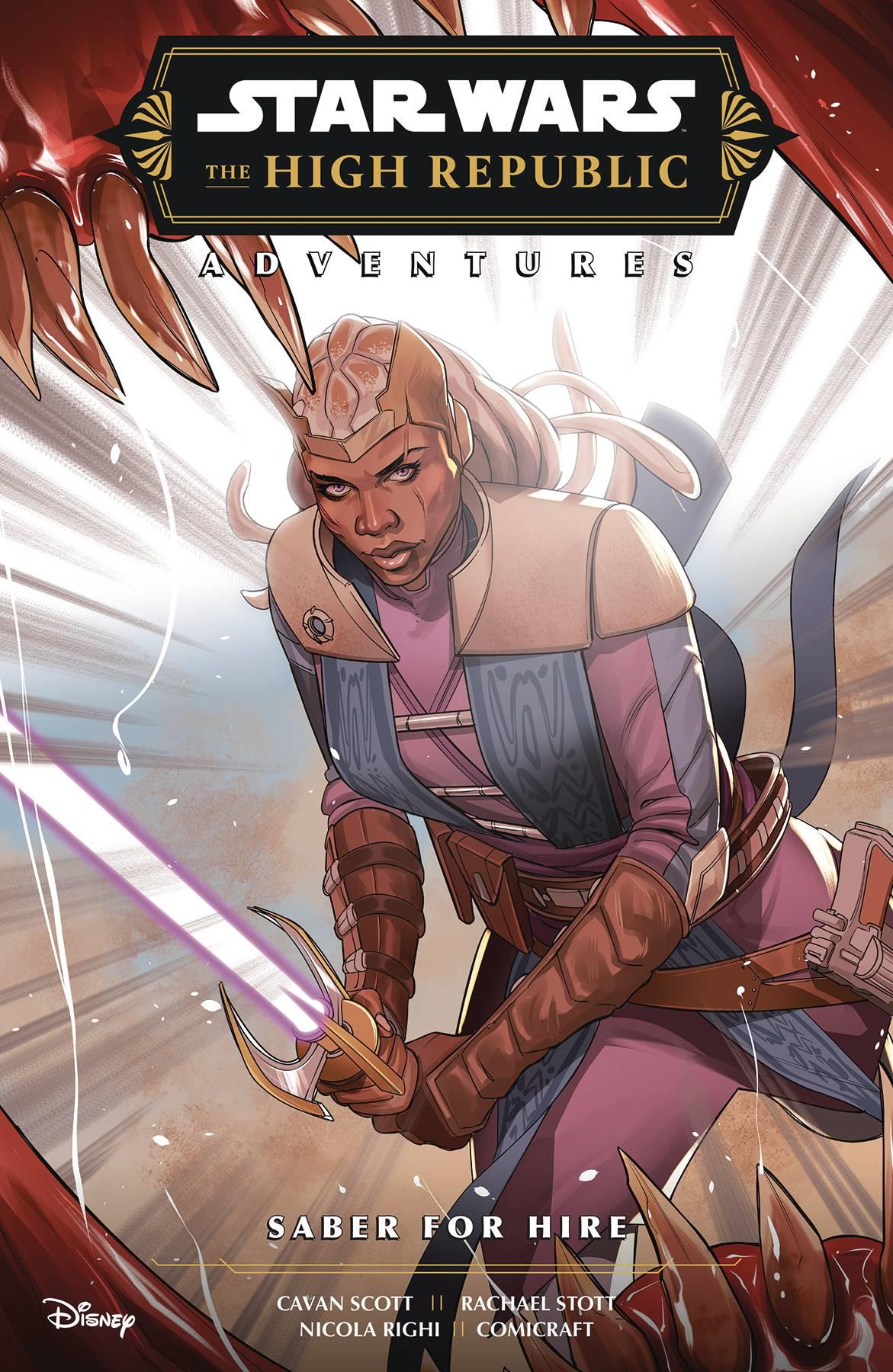 Star Wars High Republic Adv Saber For Hire Tp Dark Horse Prh Paperback Book