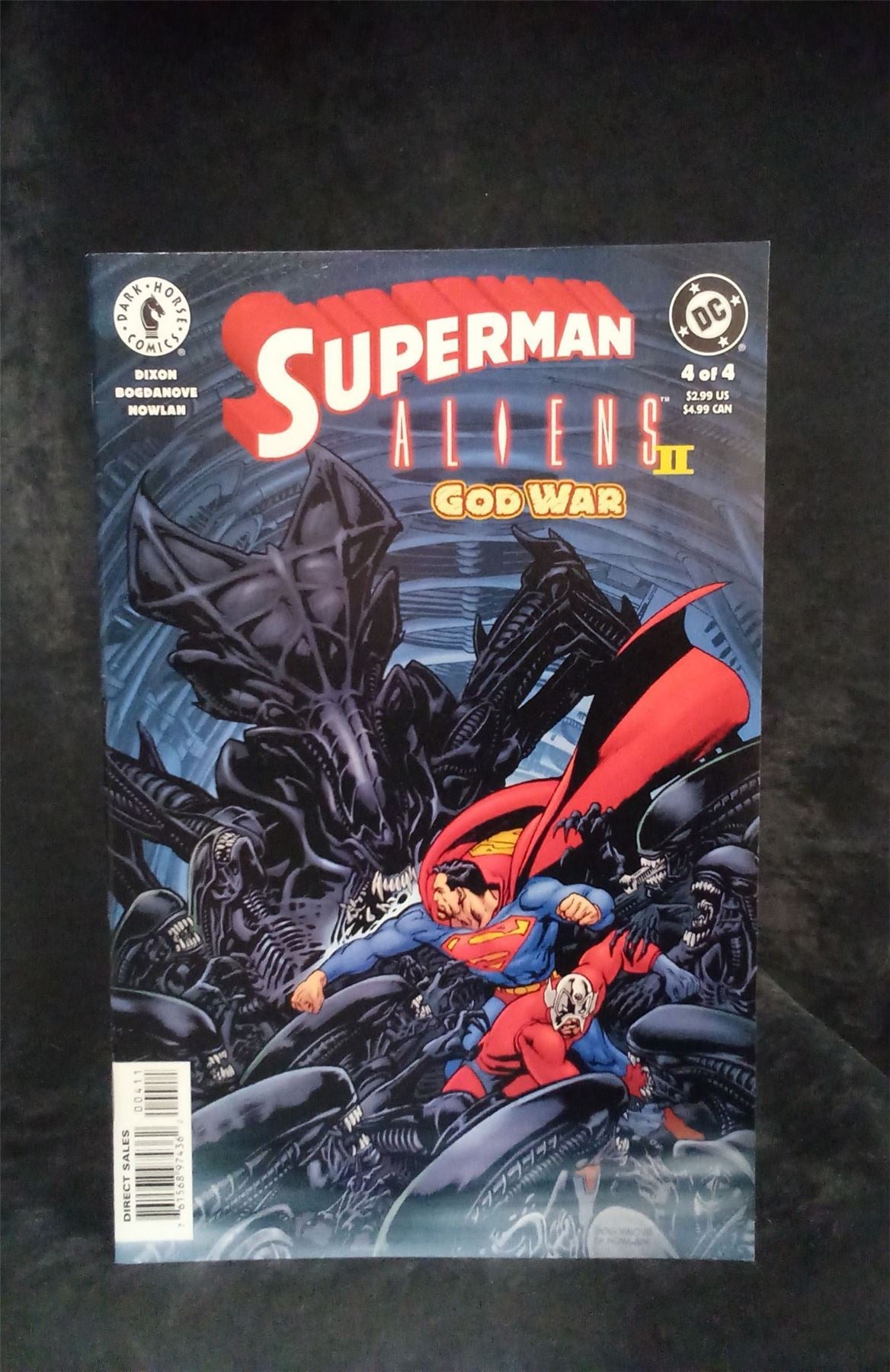 Superman Aliens 2: God War #4 2002 DC Comics Comic Book