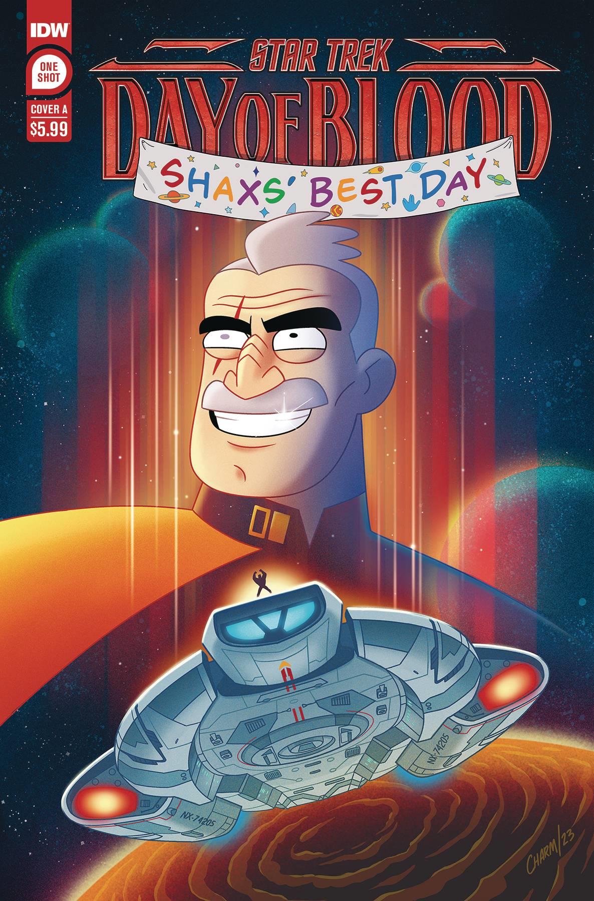 Star Trek Day Of Blood Shaxs Best Day #1 Cvr A Charm Idw-prh Comic Book