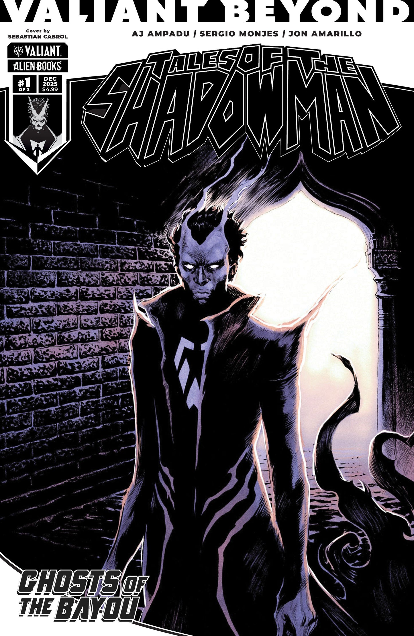 Valiant Beyond: Tales Of The Shadowman #4 Ghosts Of The Bayou #1 Cover A (Cabrol)
