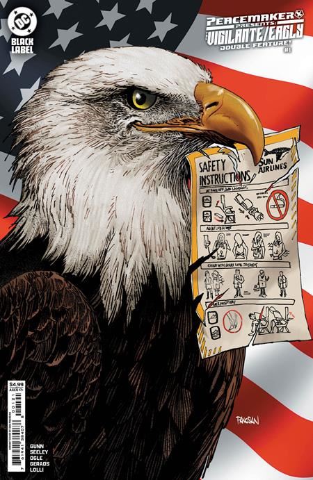 Peacemaker Presents The Vigilante Eagly Double Feature #1 (Of 5) Cvr B Dan Panosian Card Stock Var (Mr) DC Comics Comic Book