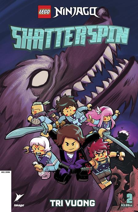 Lego Ninjago Shatterspin #2 (of 5) Cvr A Tri Vuong Image Comics Comic Book