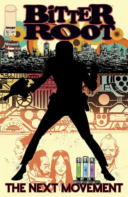 BITTER ROOT THE NEXT MOVEMENT #5 (OF 5) CVR A SANFORD GREENE CONNECTING (MR) Image Comics Comic Book 2025
