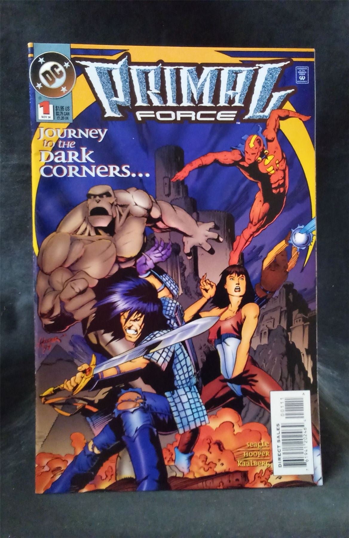 Primal Force #1 1994 DC Comics Comic Book