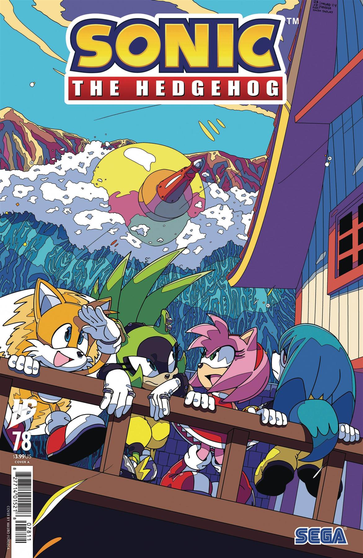 Sonic The Hedgehog #78 Cvr A Fonseca Cvr A Fonseca Idw-prh Comic Book 2025