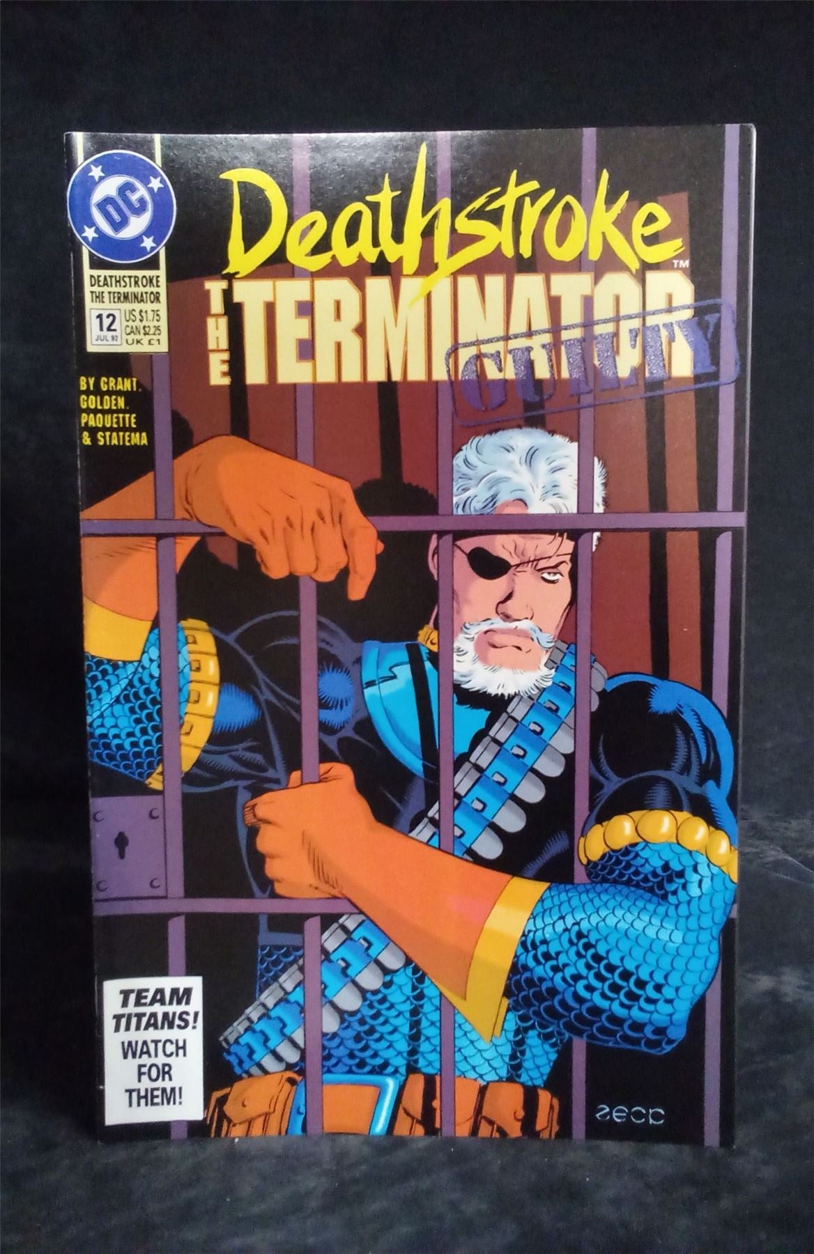 Deathstroke the Terminator #12 1992 DC Comics Comic Book