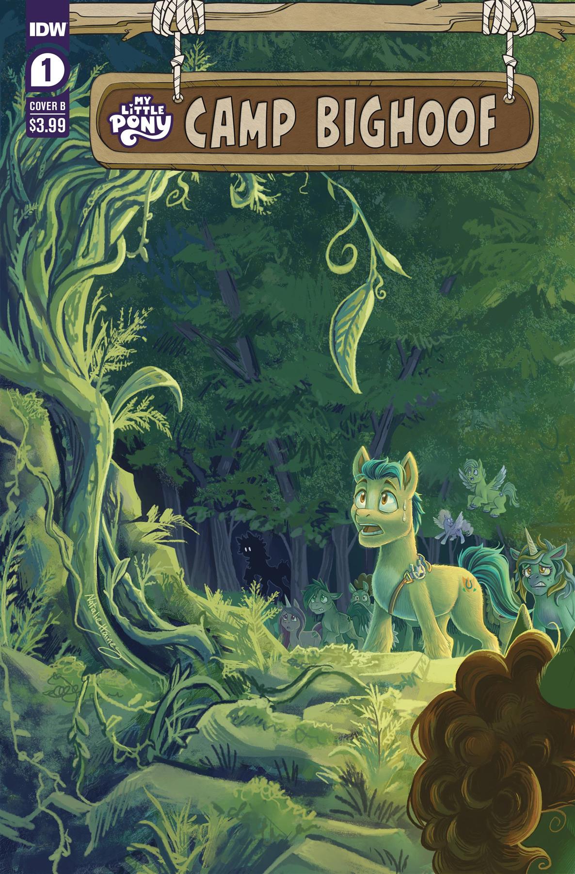 My Little Pony Camp Bighoof #1 Cvr B Haines Idw-prh Comic Book