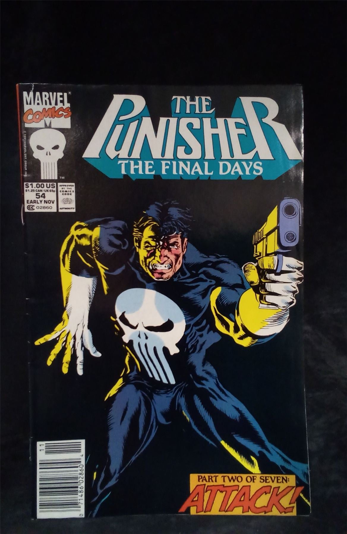 The Punisher #54 1991 Marvel Comics Comic Book
