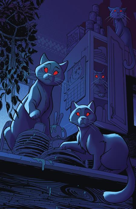 Feral #8 Cvr C Inc 1:10 Tony Fleecs & Trish Forstner Virgin Var Image Comics Comic Book