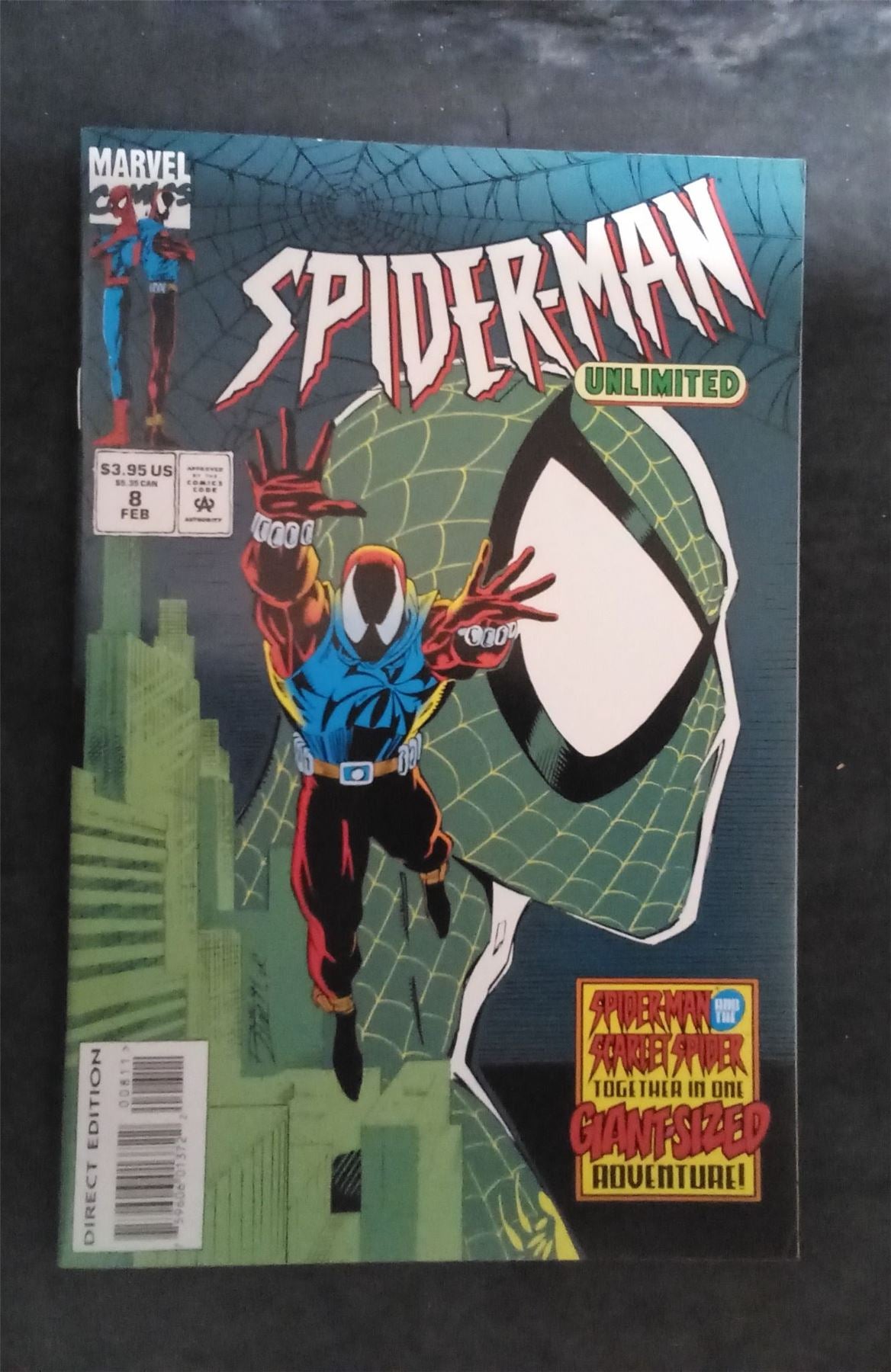 Spider-Man Unlimited #8 1995 marvel Comic Book