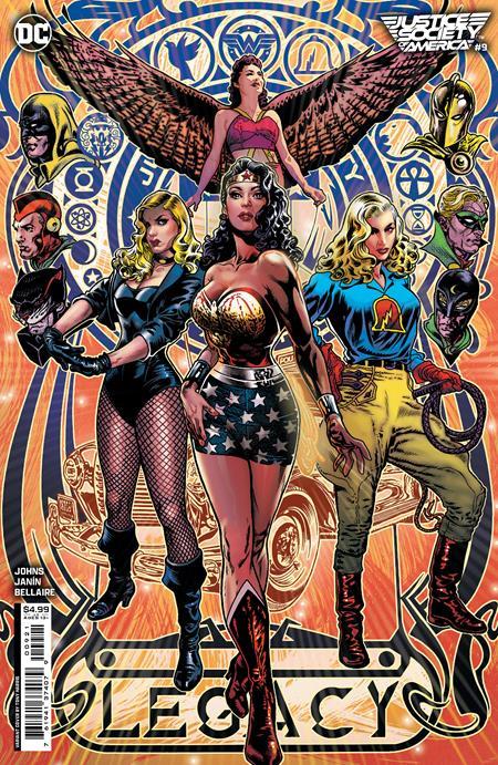 Justice Society Of America #9 (of 12) Cvr B Tony Harris Card Stock Var DC Comics Comic Book