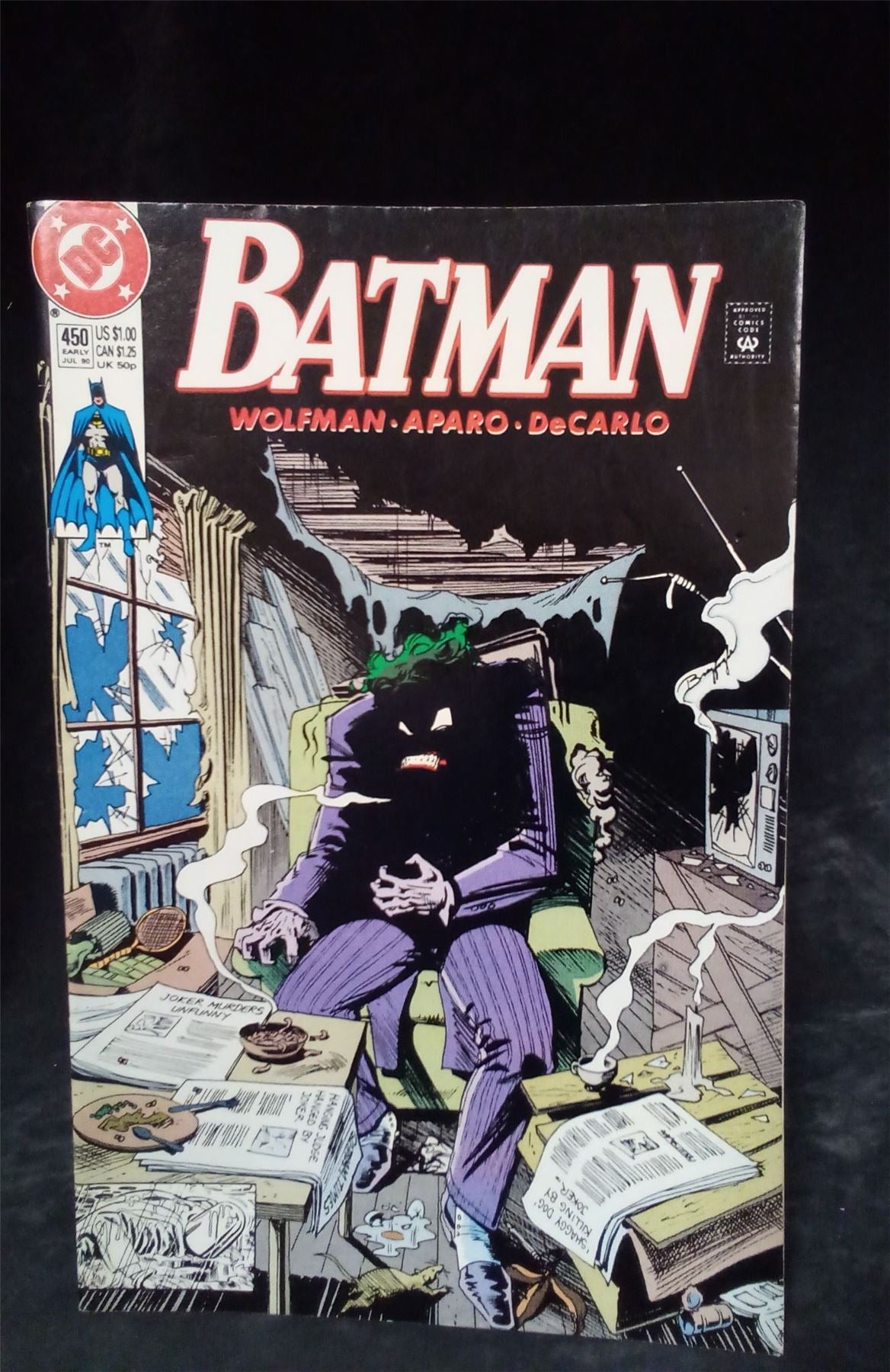 Batman #450 1990 DC Comics Comic Book