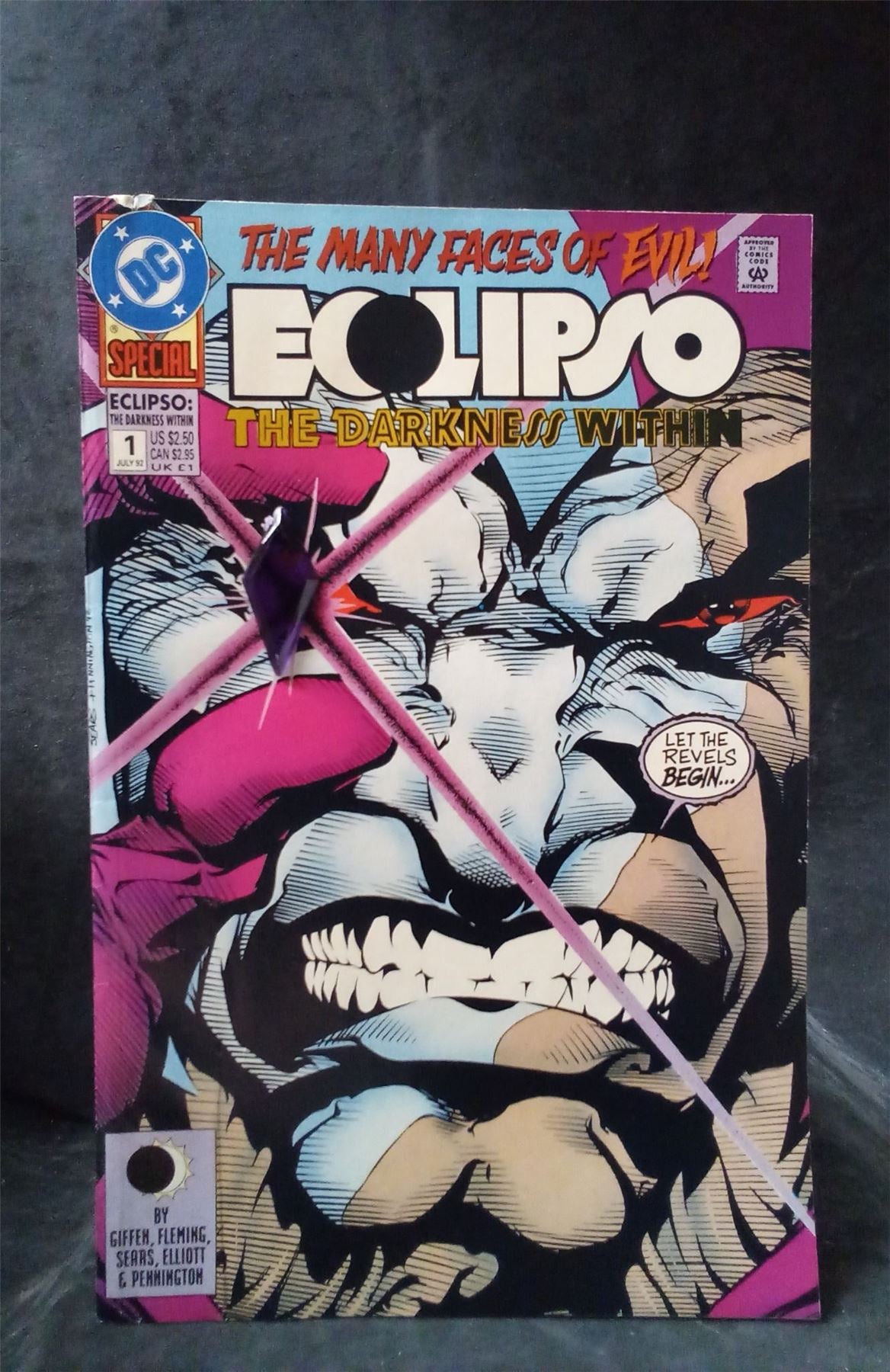 Eclipso: The Darkness Within #1 1992 DC Comics Comic Book