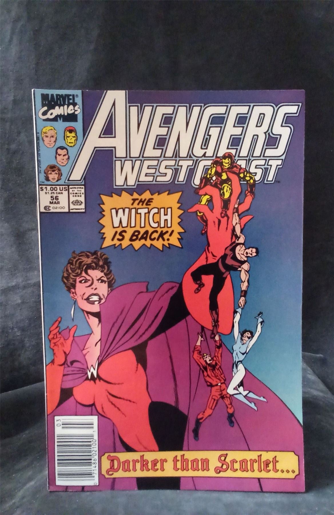 Avengers West Coast #56 1990 Marvel Comics Comic Book