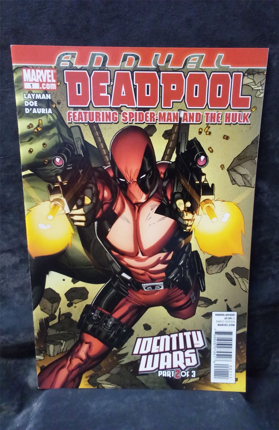 Deadpool Annual 2011 marvel Comic Book
