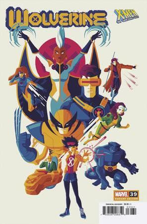 Wolverine #39 Tom Whalen X-men 60th Var (Tom Whalen X-men 60th Var) Marvel Prh Comic Book 2023