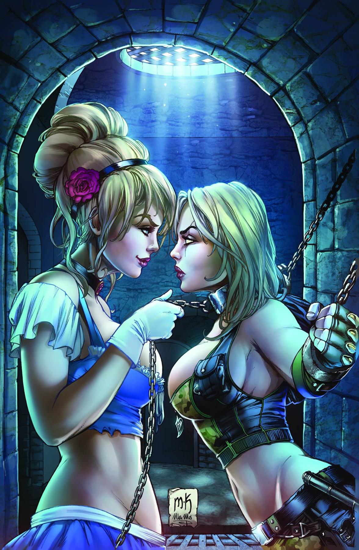 GFT Robyn Hood Age of Darkness Cvr B Krome Zenescope Comic Book