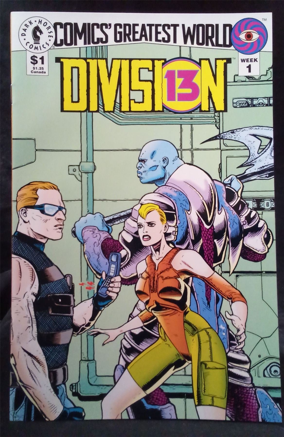 Comics Greatest World: Division 13 #1 1993 Dark Horse Comic Book