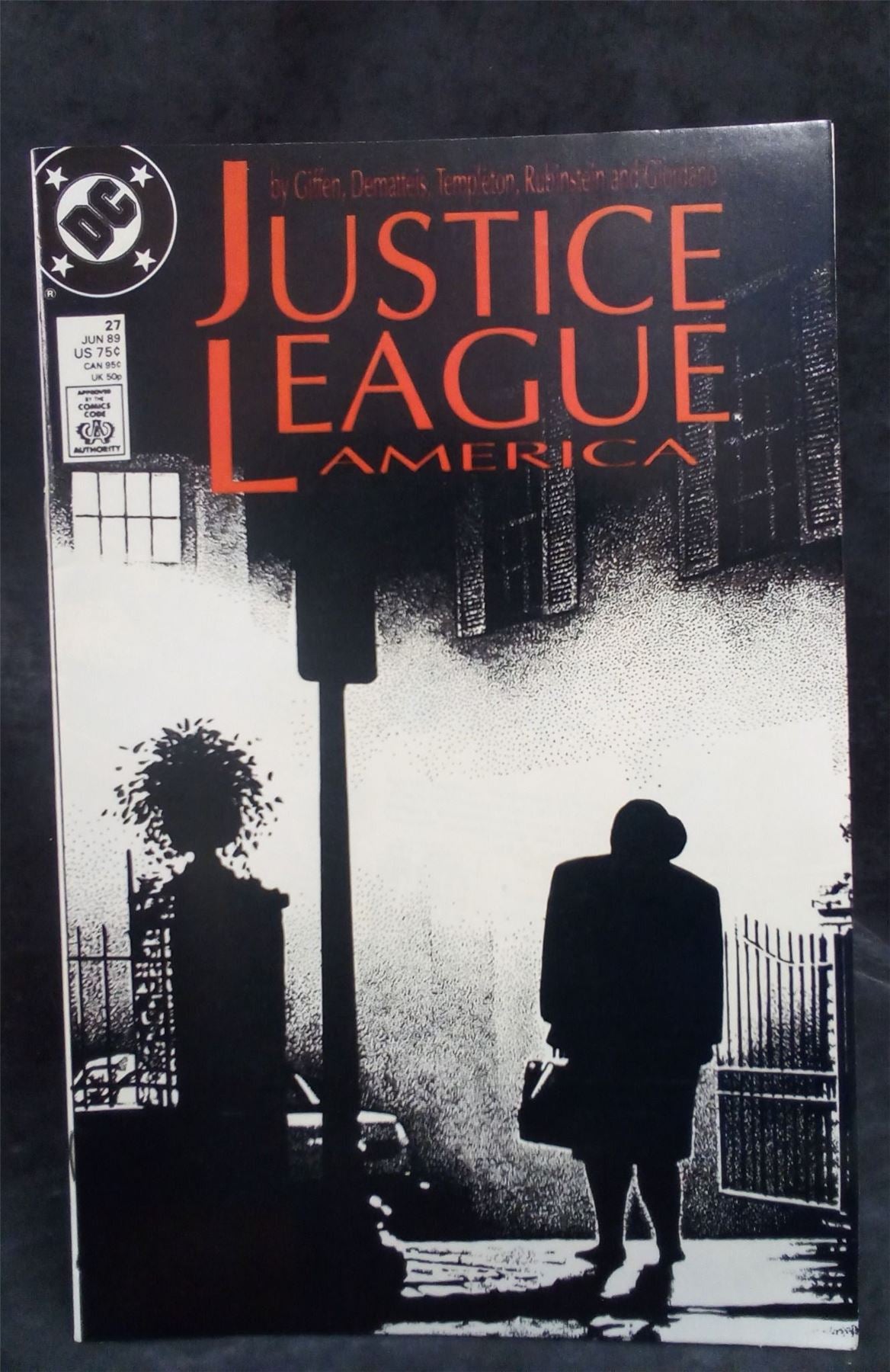 Justice League America #27 1989 DC Comics Comic Book