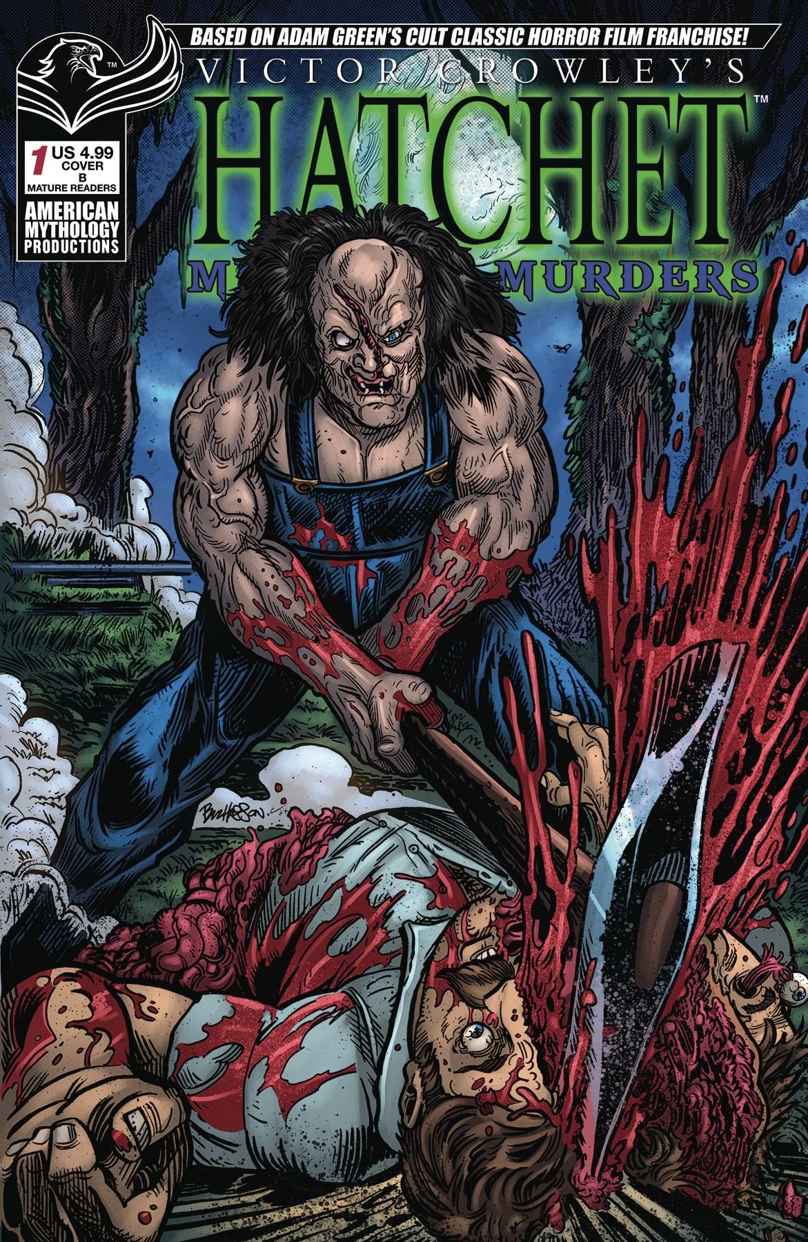 Hatchet Midnight Murders #1 Cvr B Hasson American Mythology Productions Comic Book