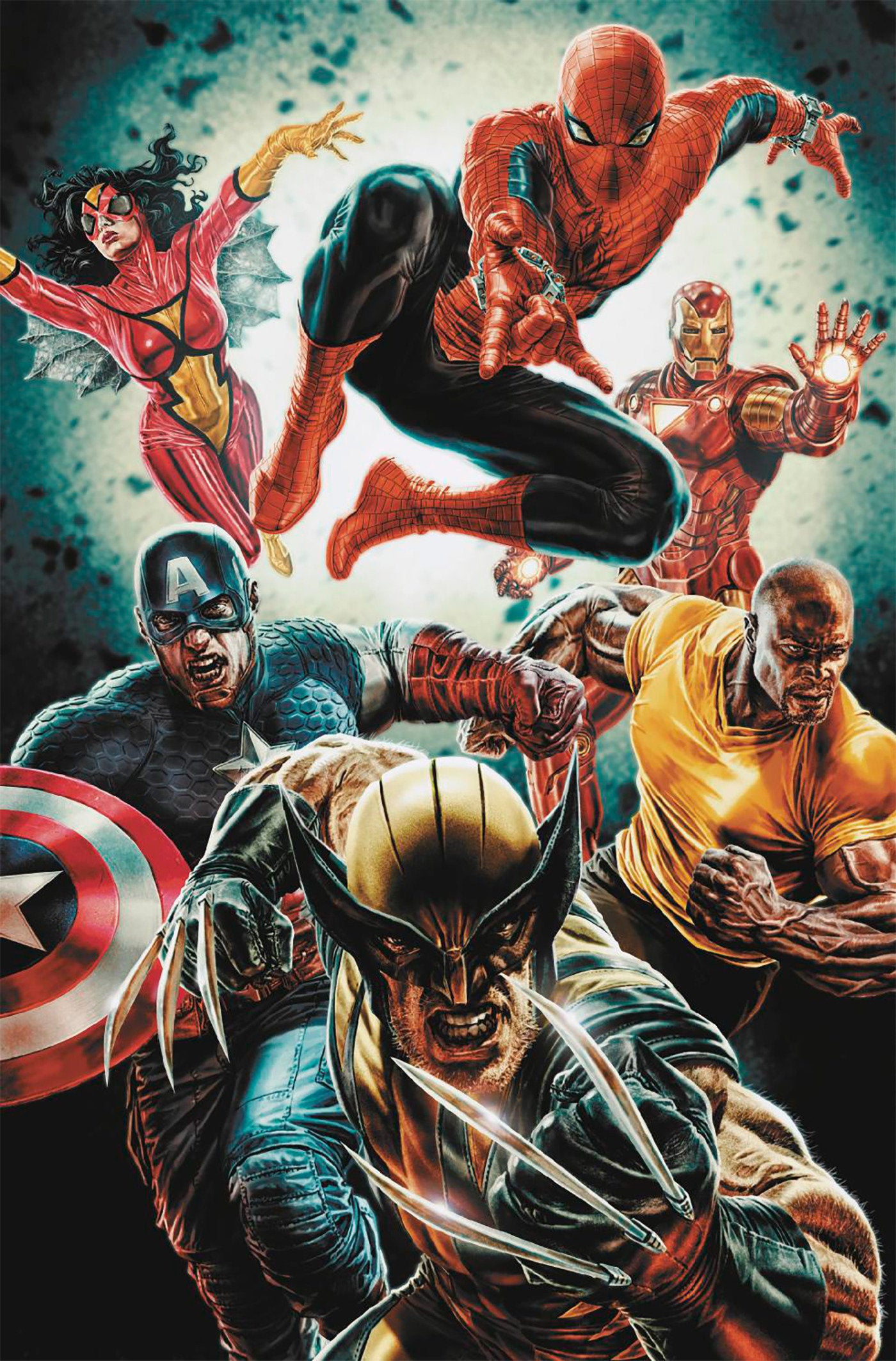 Amazing Spider-Man #29 Lee Bermejo Amazing Visions Full Art Variant