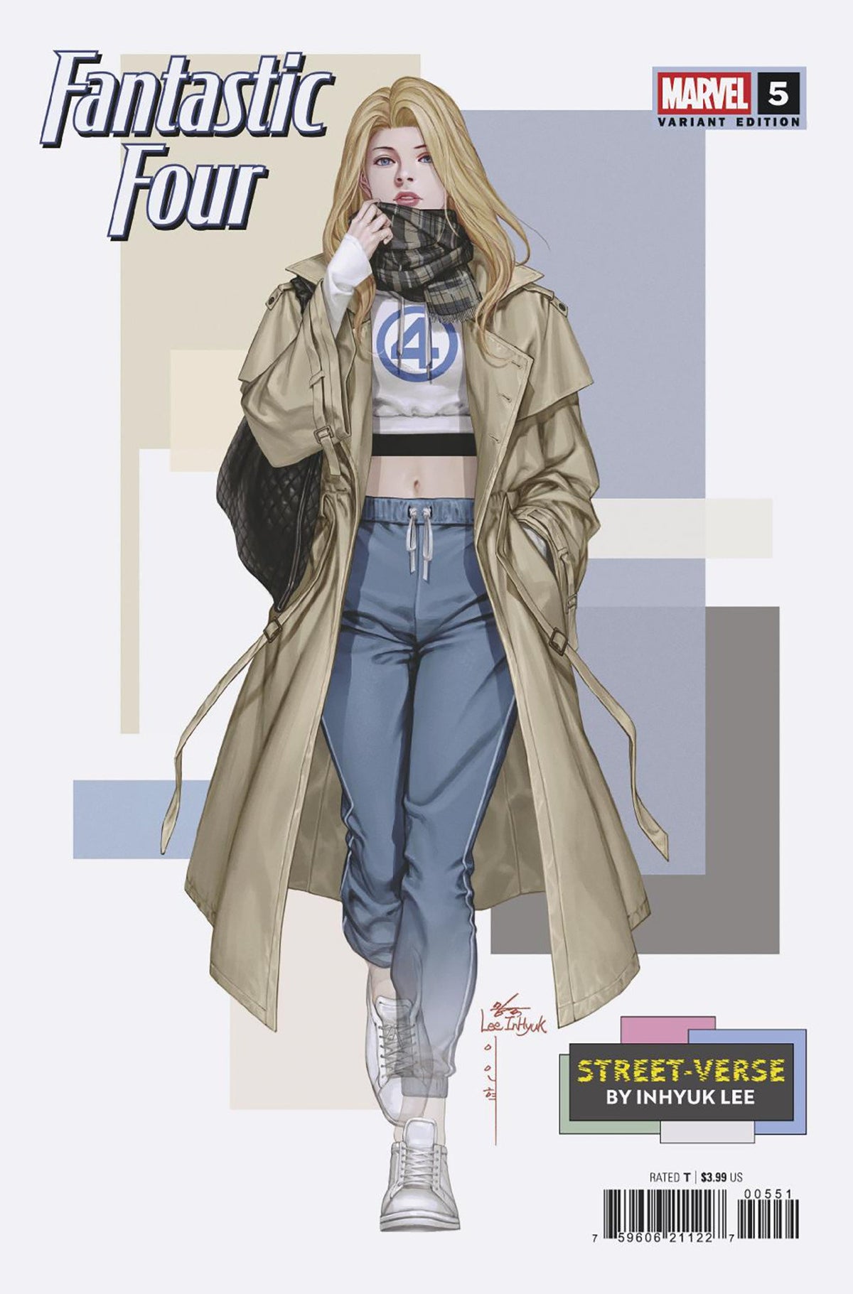 Fantastic Four #5 Inhyuk Lee Street Verse Variant