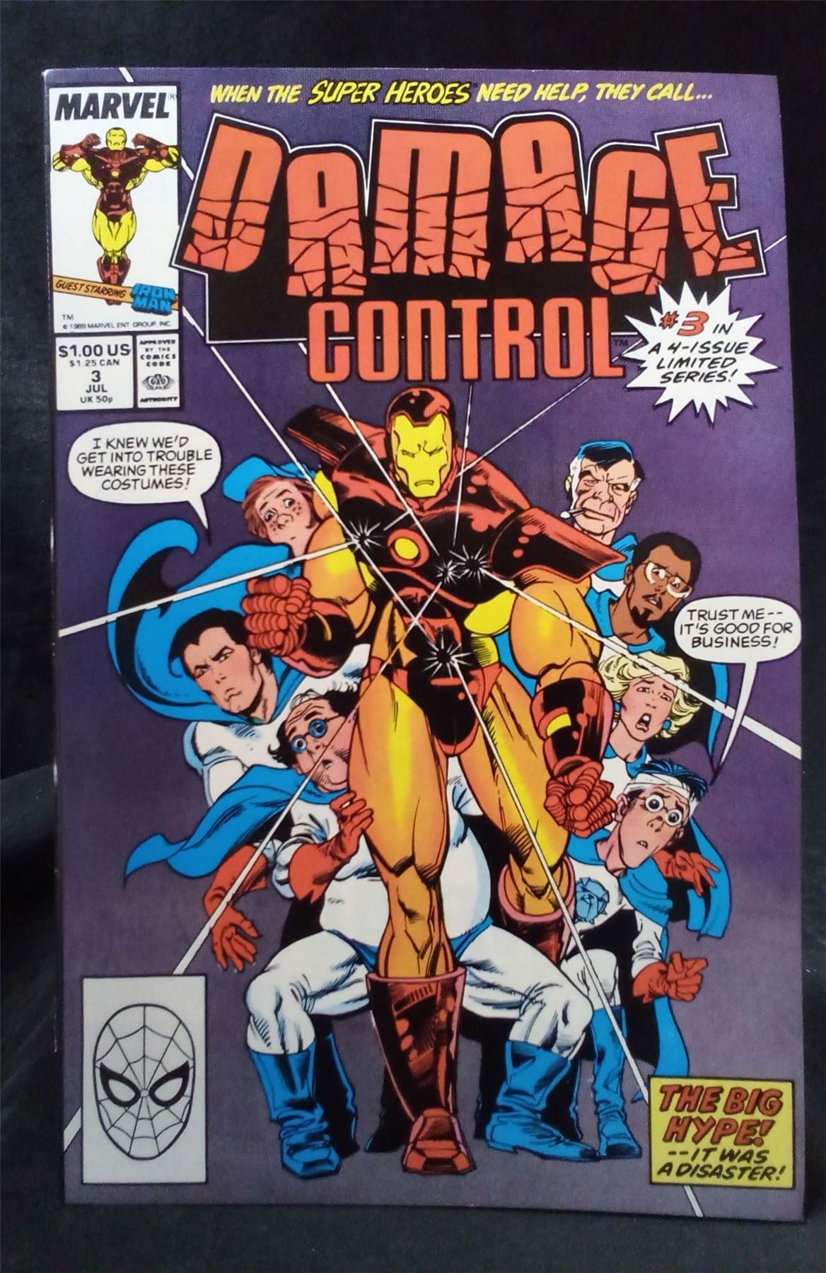 Damage Control #3 1989 Marvel Comics Comic Book