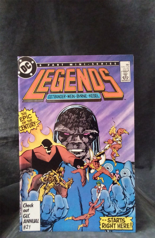 Legends #1 1986 DC Comics Comic Book