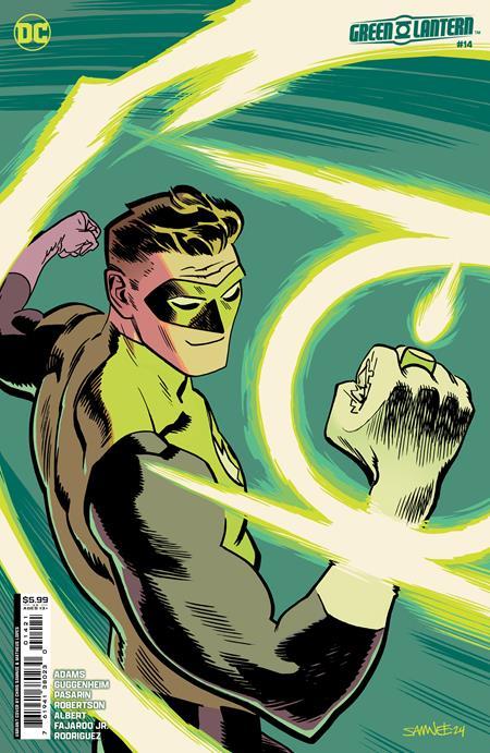 Green Lantern #14 Cvr B Chris Samnee Card Stock Var (absolute Power) DC Comics Comic Book