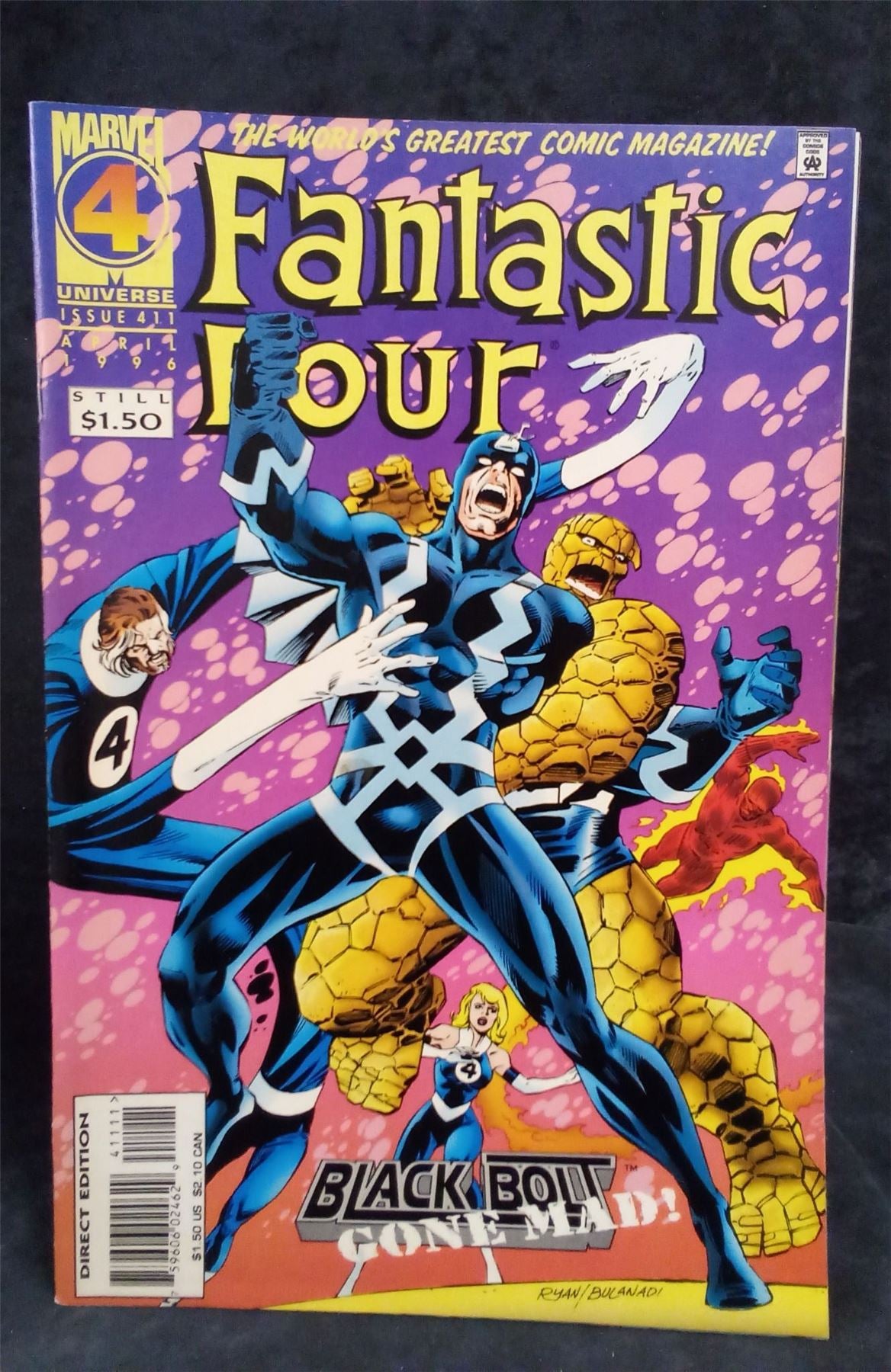 Fantastic Four #411 1996 Marvel Comics Comic Book