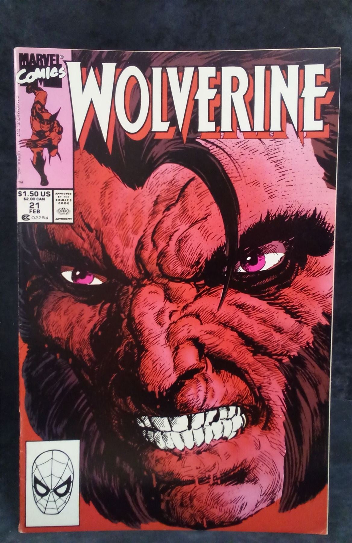 Wolverine #21 1990 Marvel Comics Comic Book