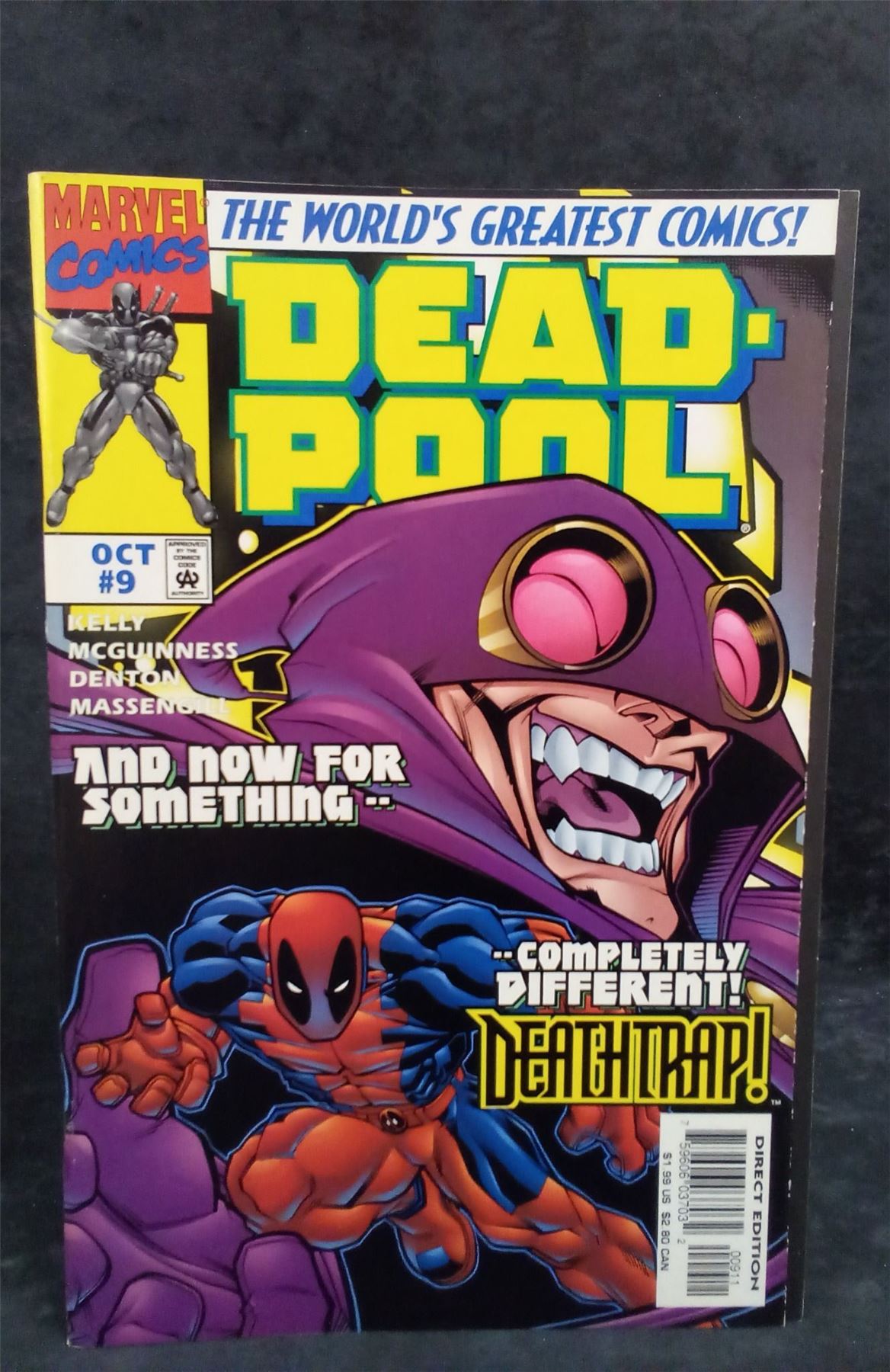 Deadpool #9 1997 Marvel Comics Comic Book