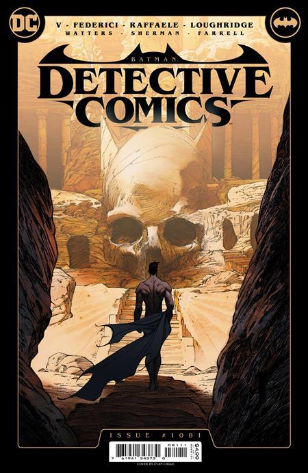 Detective Comics #1081 Cvr A Evan Cagle DC Comics Comic Book