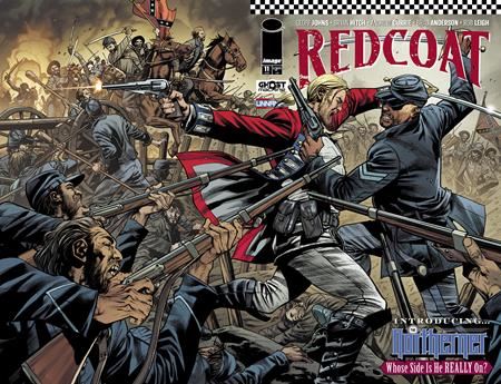 REDCOAT #11 CVR A BRYAN HITCH & BRAD ANDERSON WRAPAROUND Image Comics Comic Book 2025