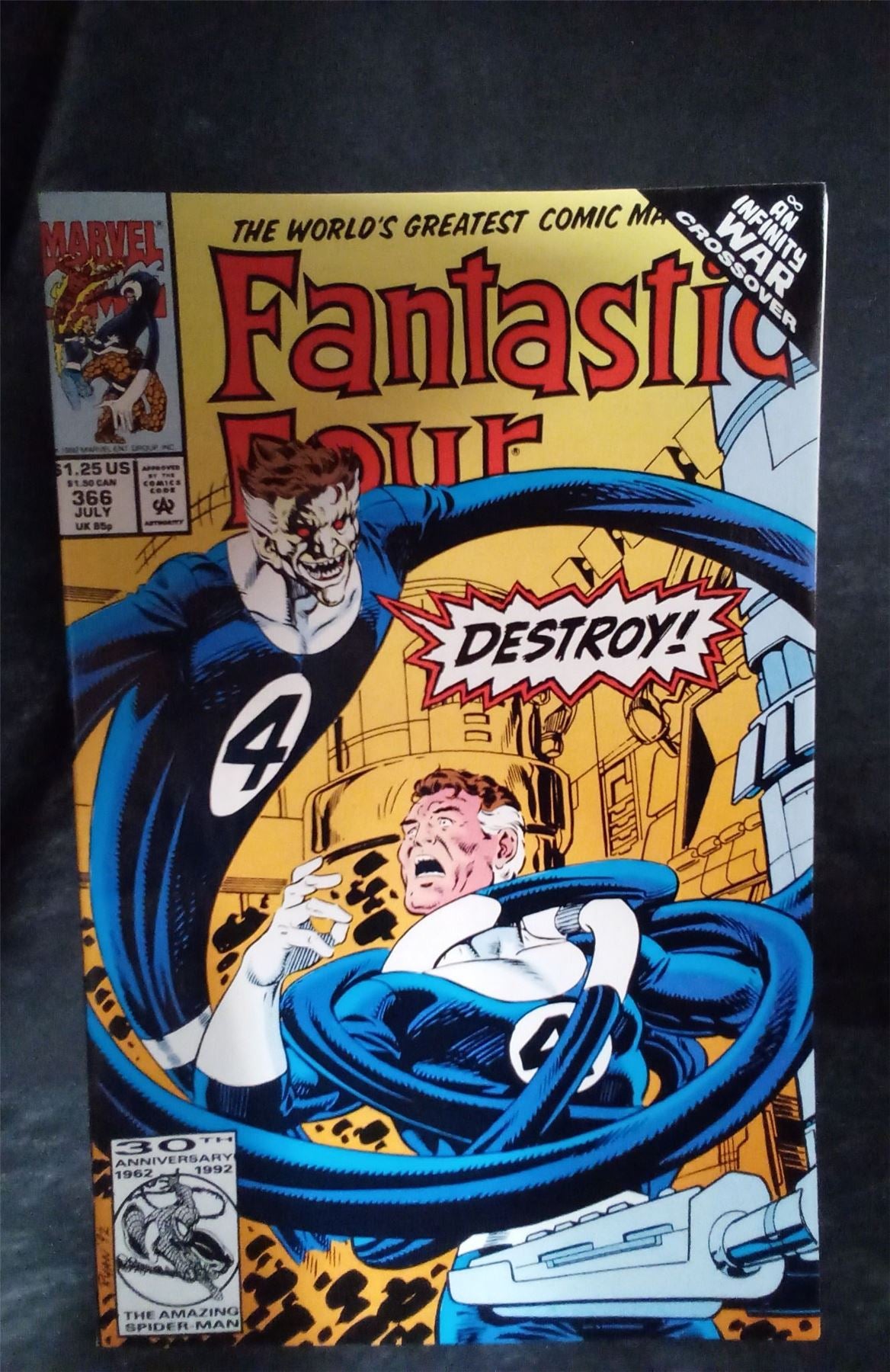 Fantastic Four #366 1992 Marvel Comics Comic Book