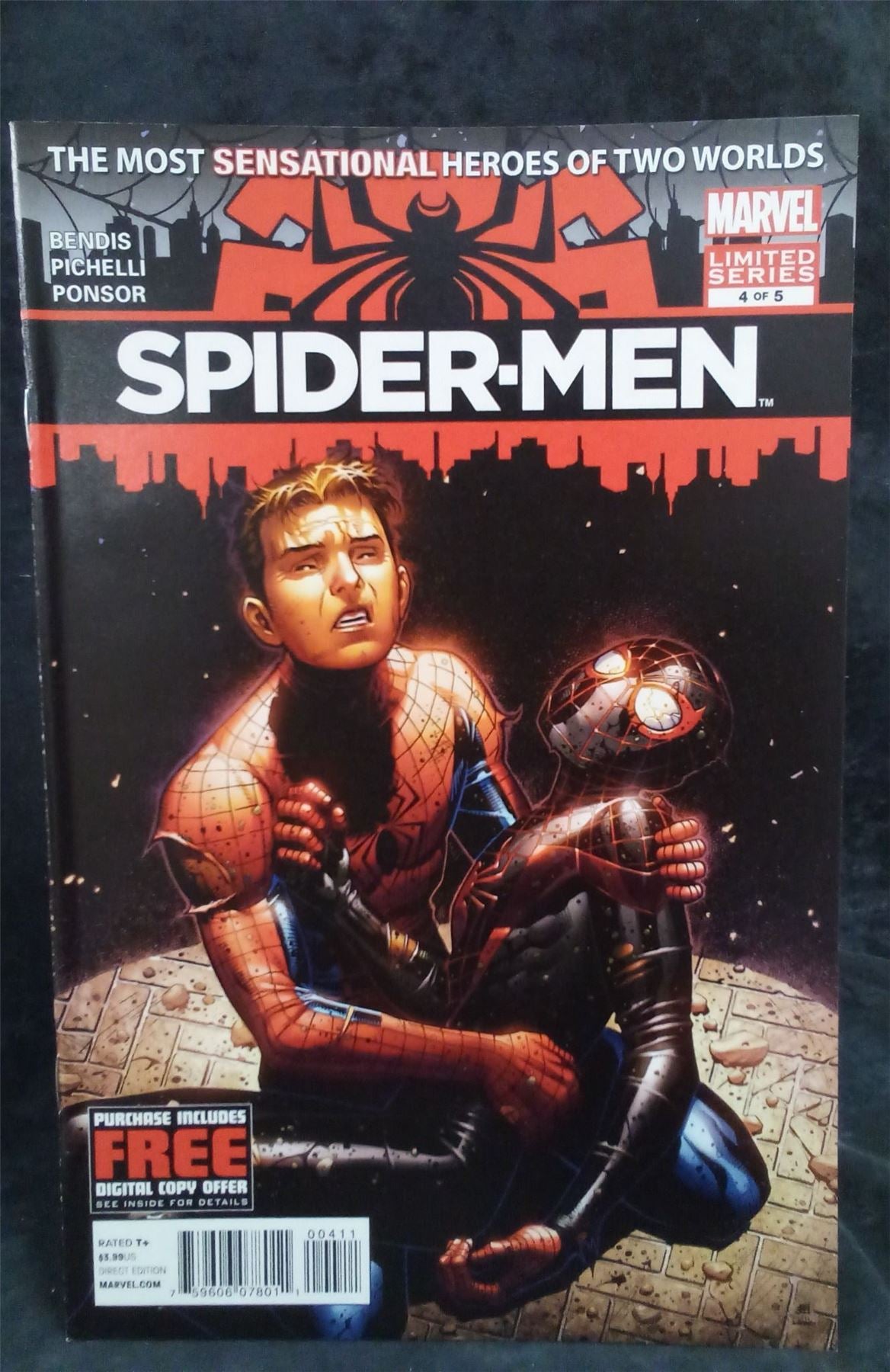 Spider-Men #4 Direct Edition 2012 Marvel Comics Comic Book