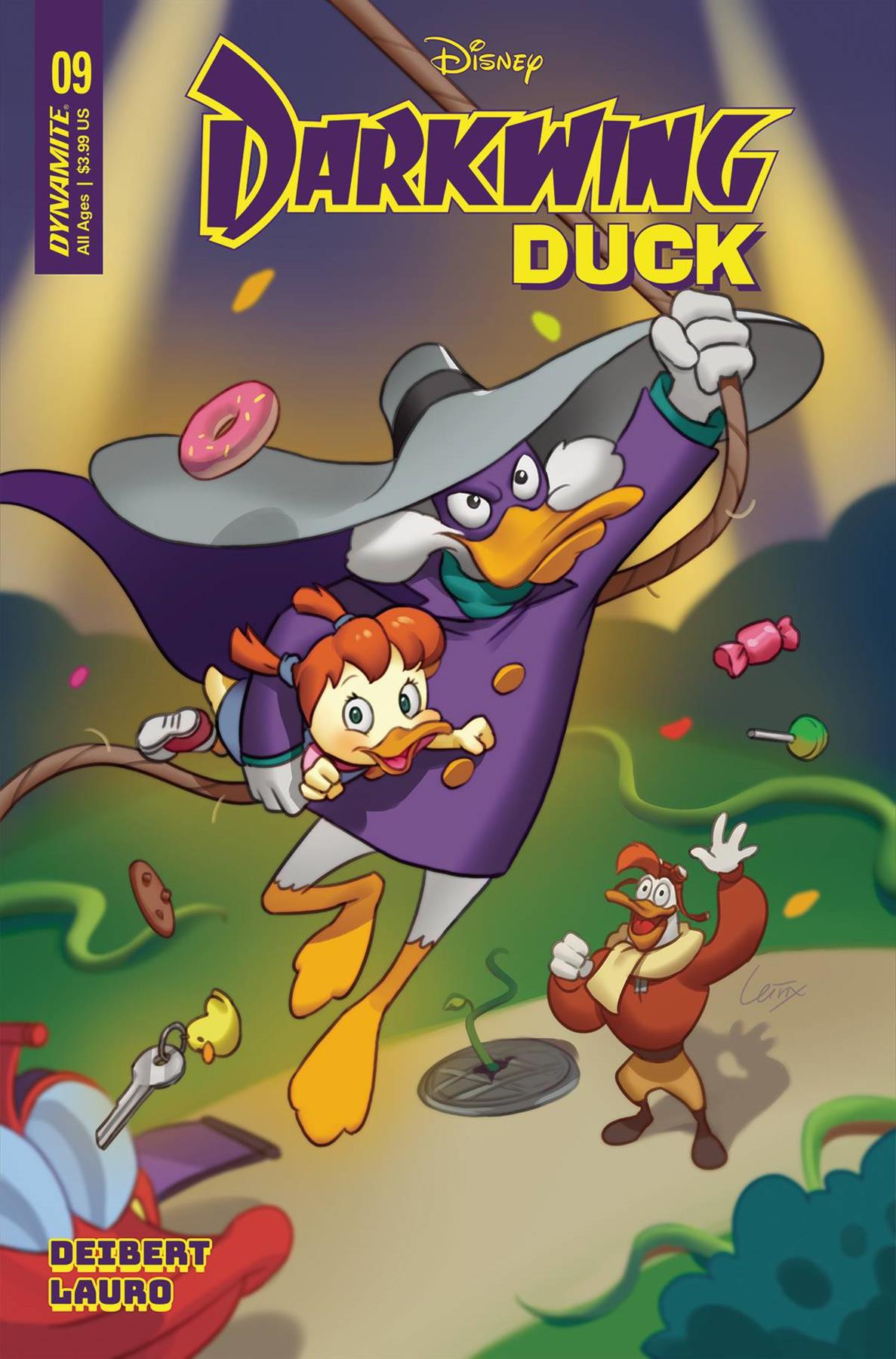 Darkwing Duck #9 Cvr A Leirix Dynamite Comic Book