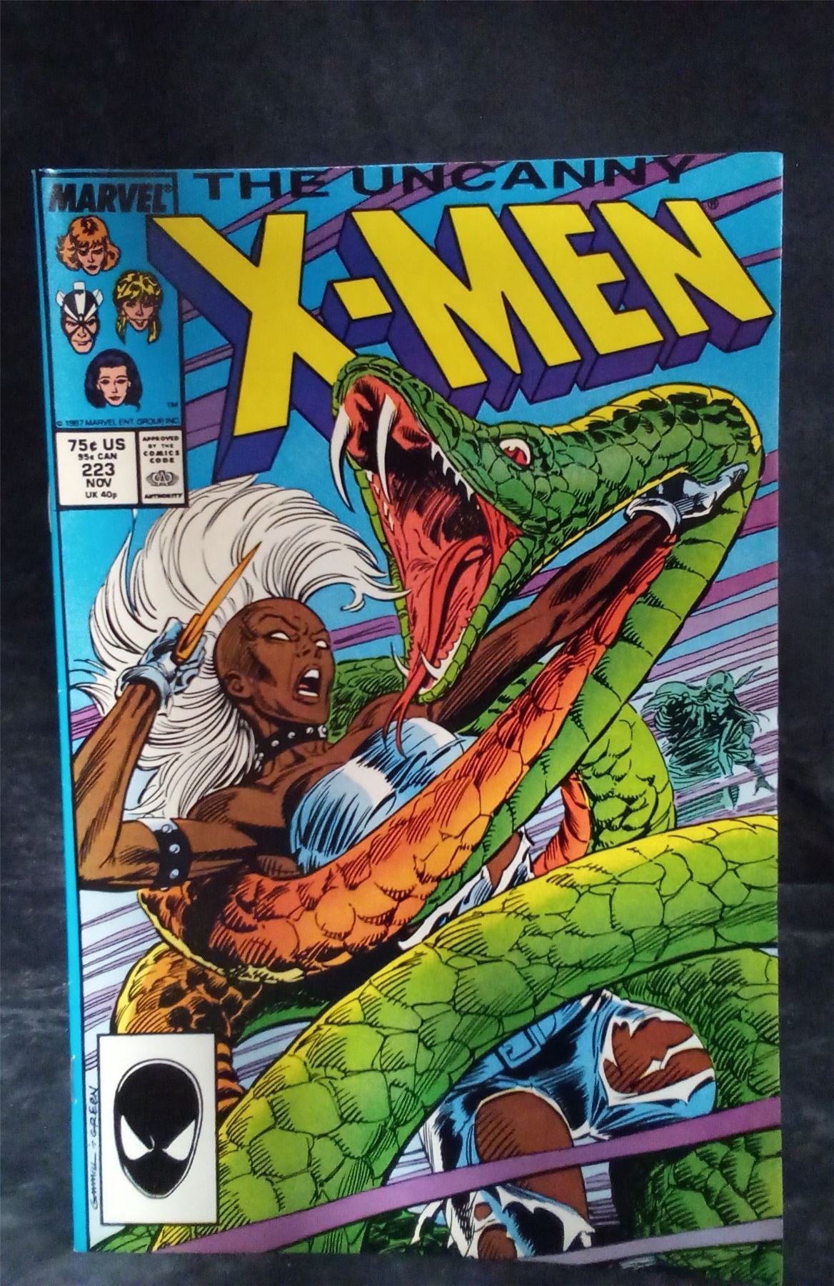 The Uncanny X-Men #223 1987 Marvel Comics Comic Book