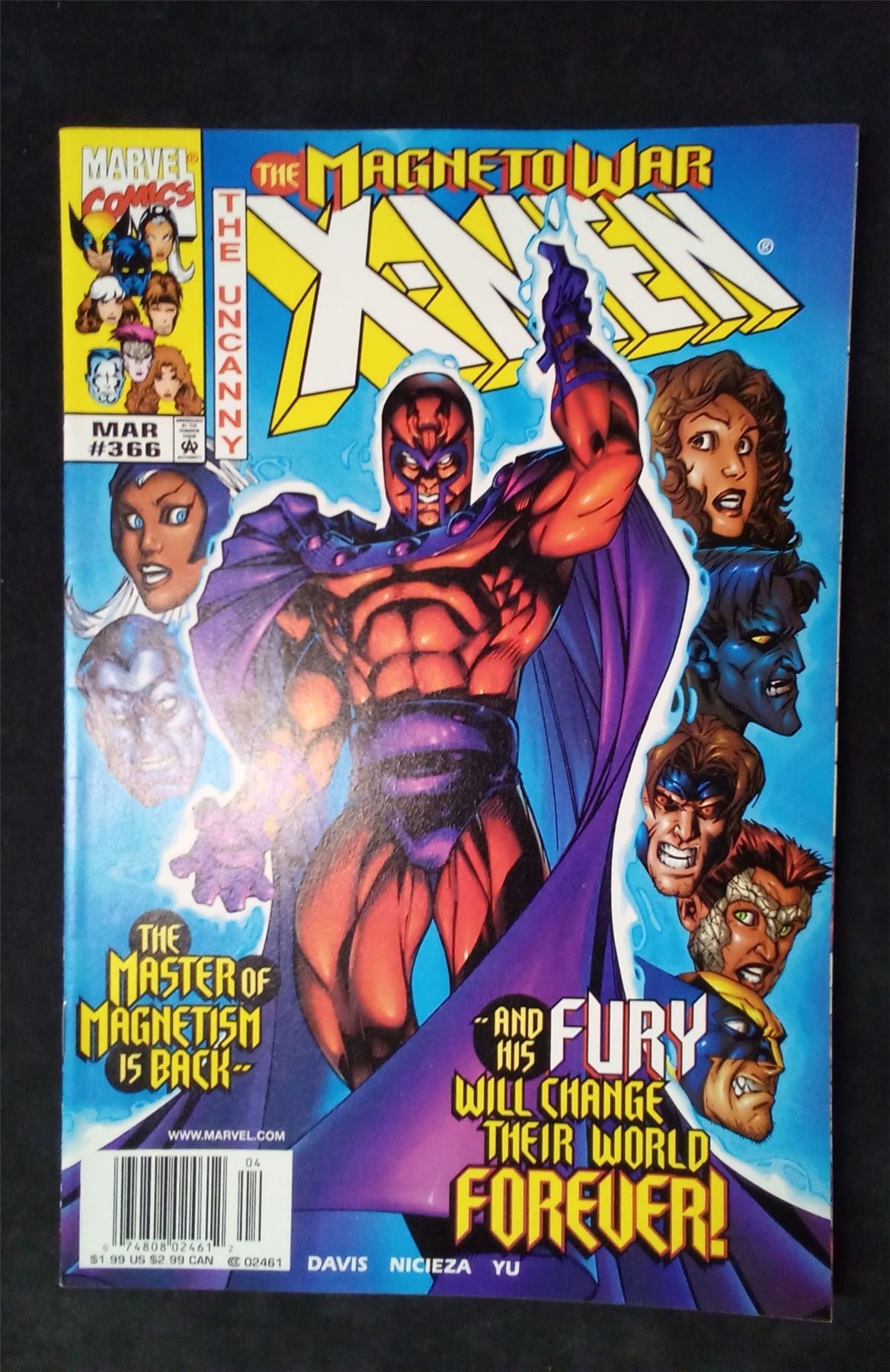 The Uncanny X-Men #366 1999 marvel Comic Book