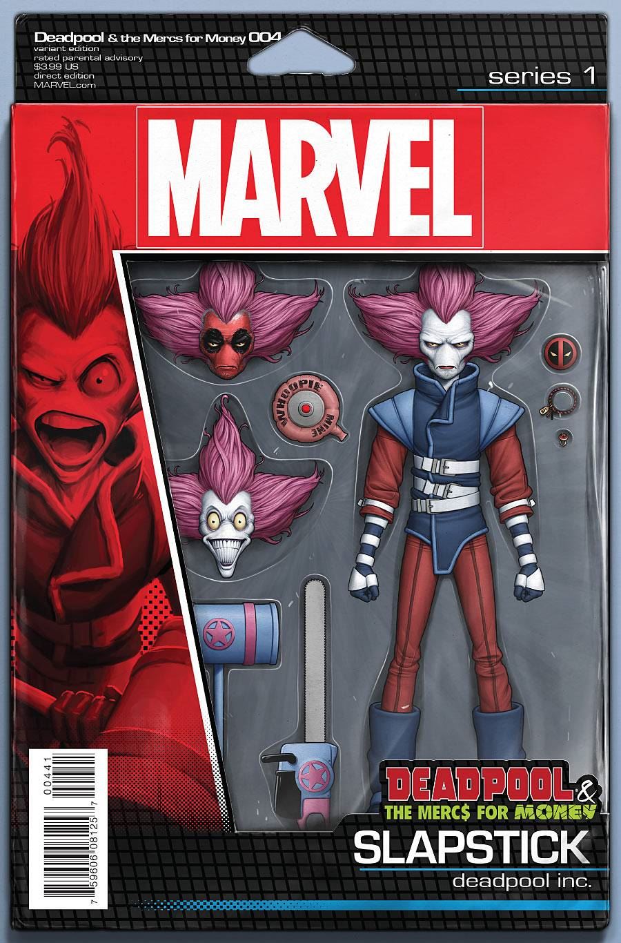 Deadpool Mercs For Money #4 (Christopher Action Figure Var) Marvel Comics Comic Book